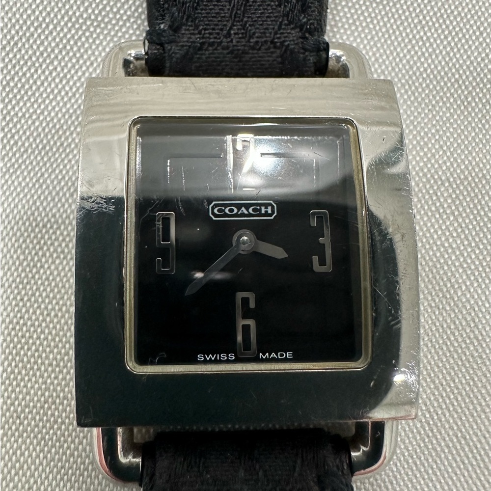 Coach Women’s 0221 Rectangular Stainless Steel Bl… - image 3